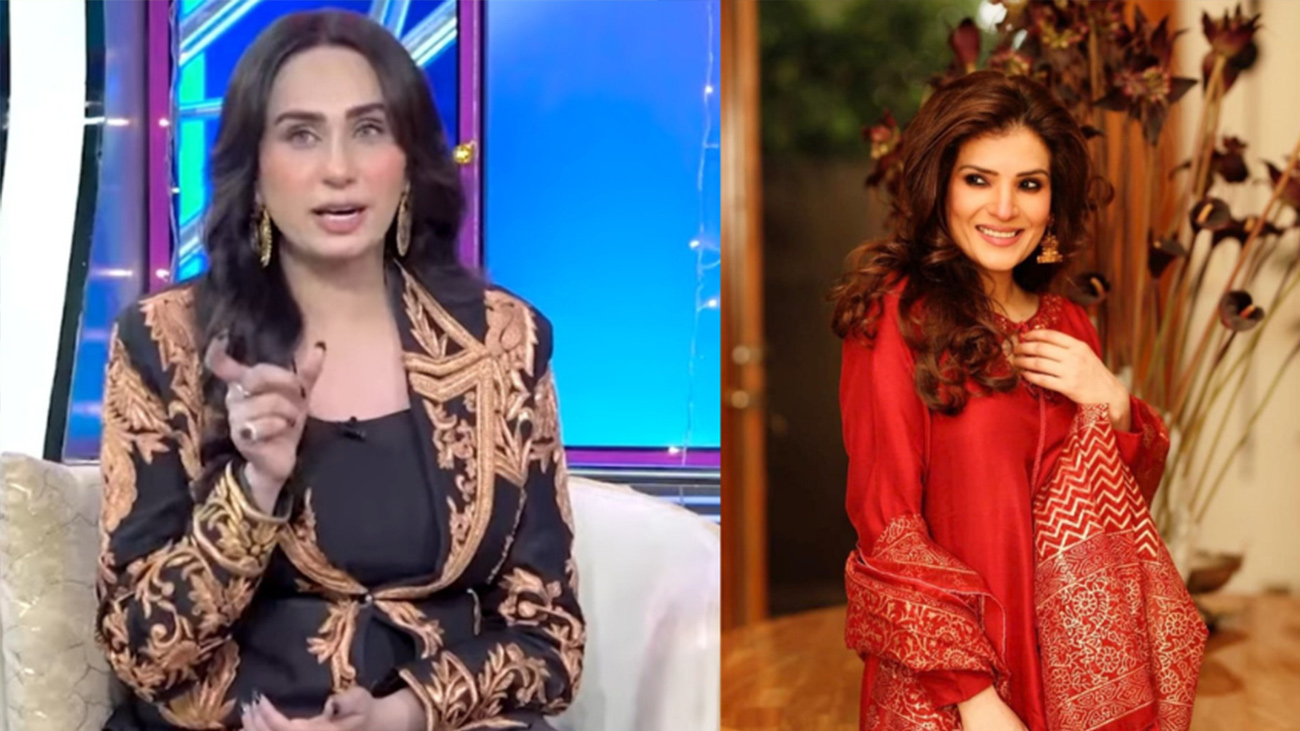Side-by-side: Deedar accuses Resham of destroying lives and homes during a recent interview.