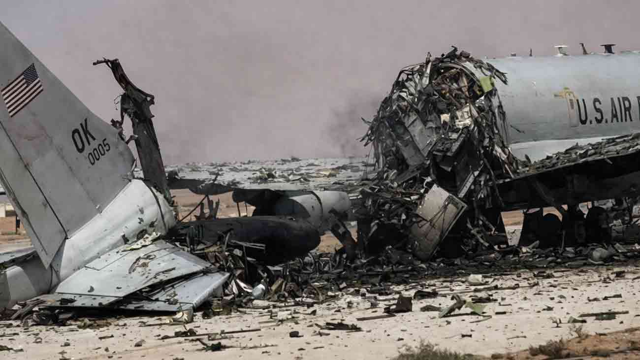 Iranian strike destroys advanced US surveillance aircraft