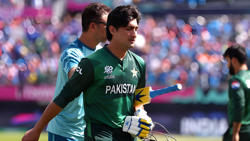 PCB fines Naseem Shah. File photo