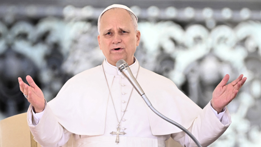 Pope Leo. File photo