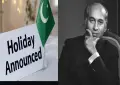 Public holiday on Zulfikar Ali Bhutto’s martyrdom anniversary declared