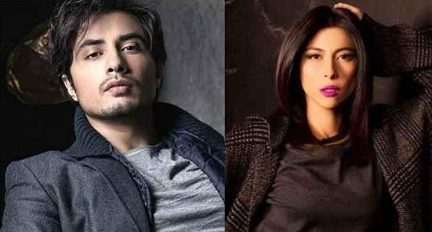Pakistani singers Ali Zafar and Meesha Shafi.