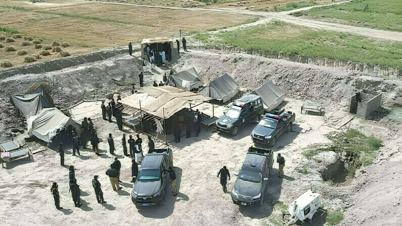 Police in Katcha area. File Photo