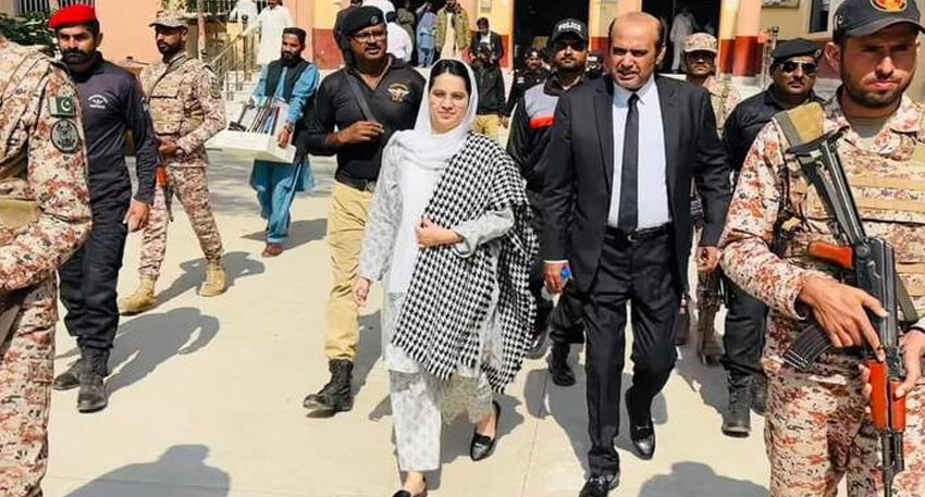 Umme Rubab Chandio unveils plan against Sindh feudal lords. File photo