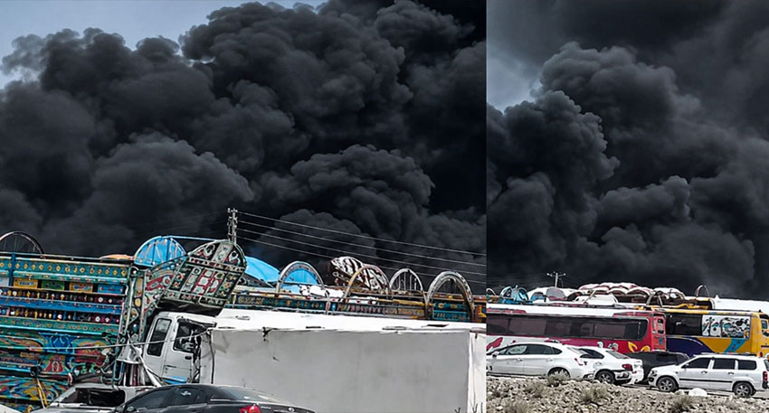 Quetta fire