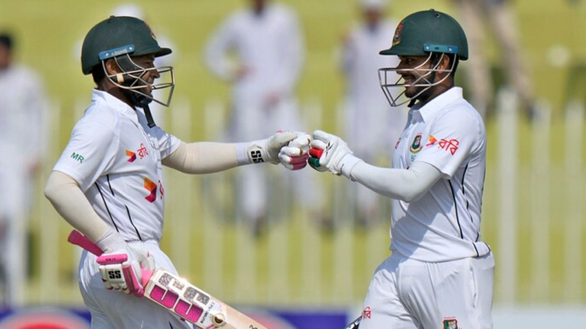 Bangladesh set Pakistan a huge 437-run target. File photo
