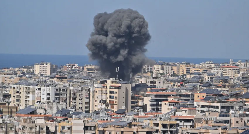 Lebanon death toll rises sharply after Israeli attacks on southern areas. File photo