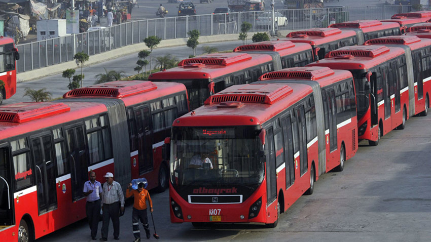 Islamabad-Rawalpindi Metrobus service faces temporary suspension. File photo