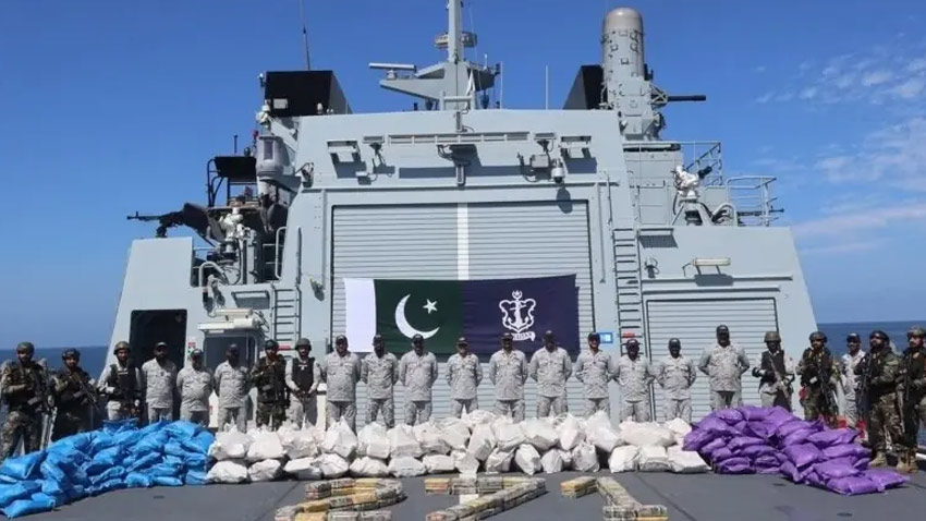 Pakistan Navy has seized narcotics worth around $96 million. File photo