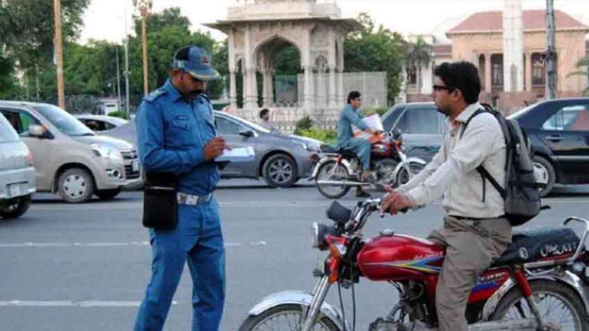 Lahore helmet crackdown announced as police prepare special checks across the city. File photo