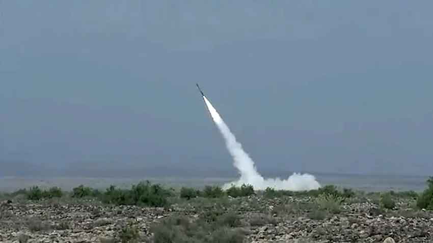 Pakistan tests Fatah-2 hypersonic ballistic missile, boosting long-range strike capability. File photo