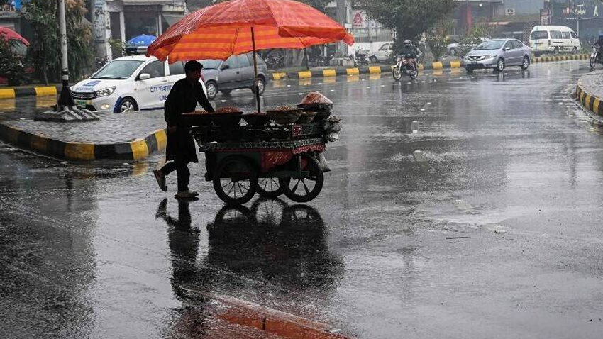 Lahore’s weather turned cool and pleasant after rain. File photo