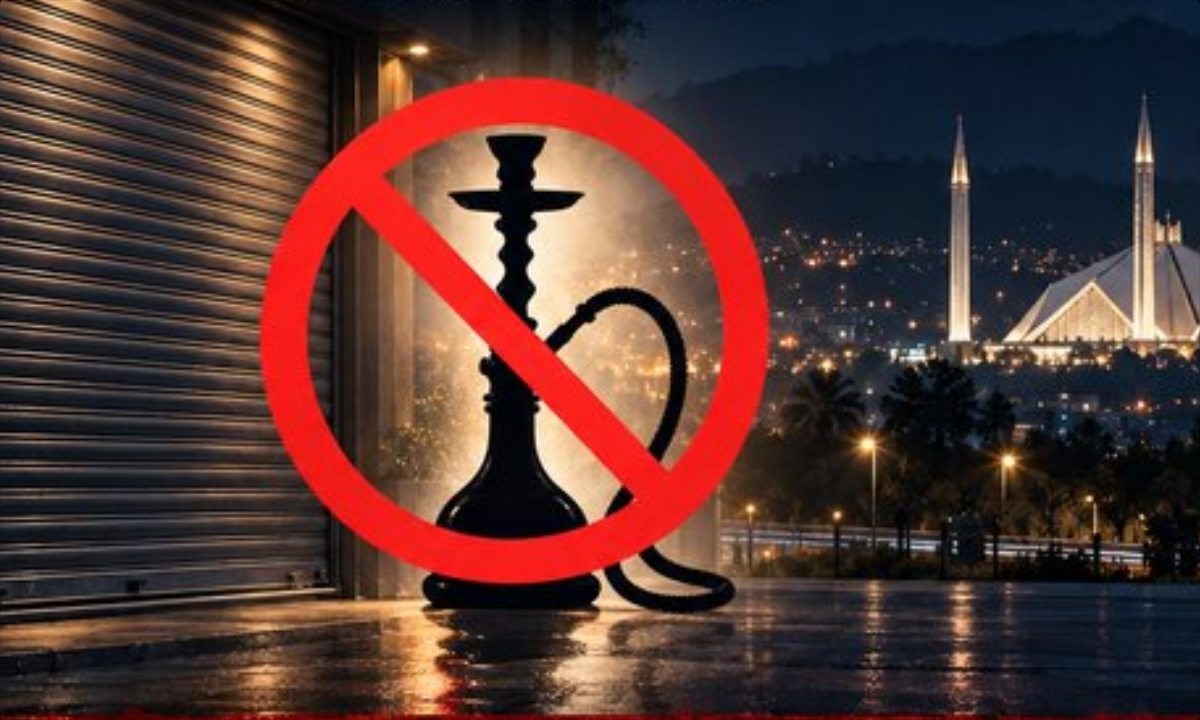 Islamabad has ordered all sheesha cafés to close until new rules are introduced. File photo