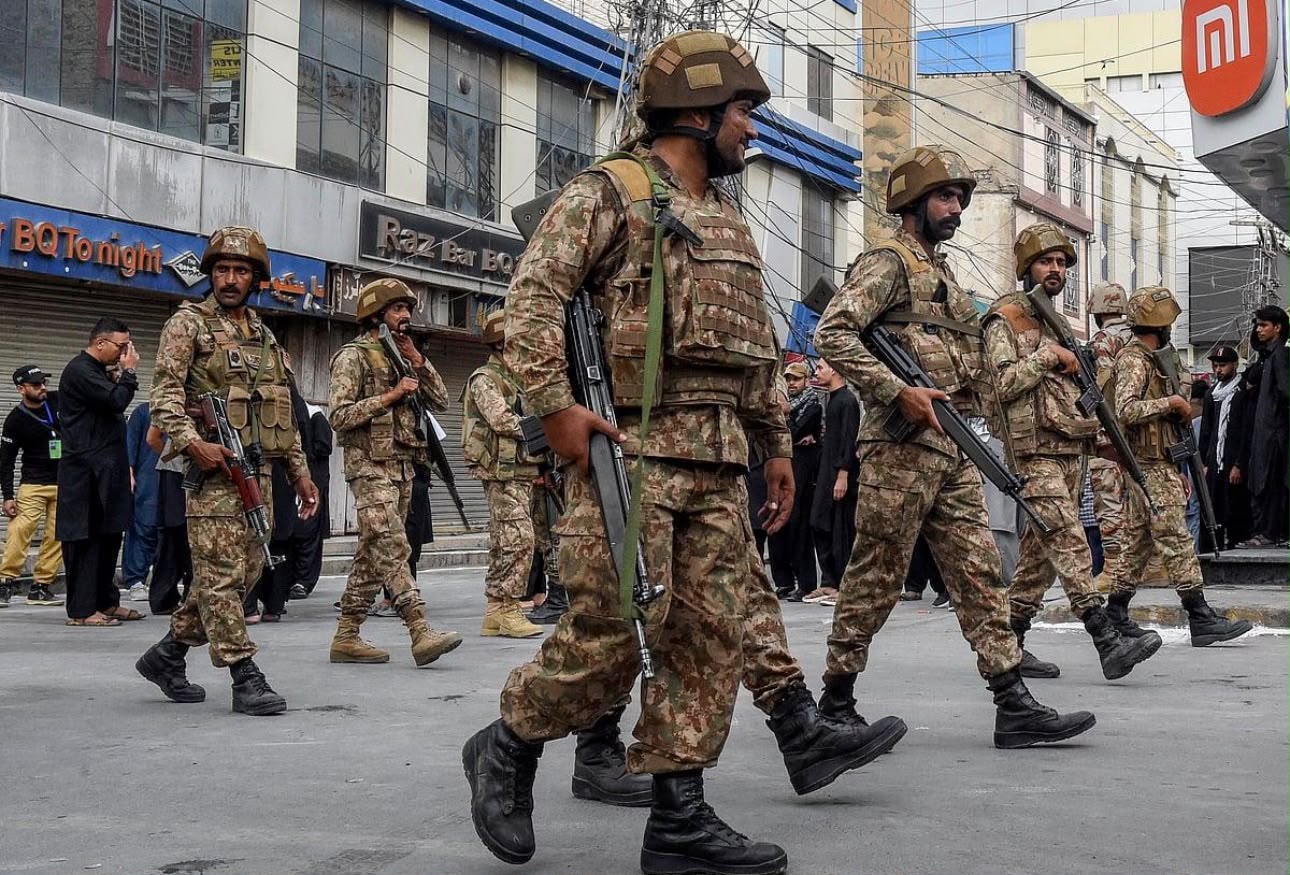 Security forces killed five militants. File photo