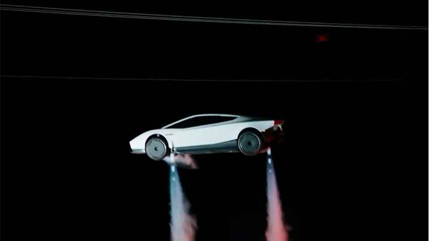 Elon Musk unveils Tesla flying car Prototype. File photo