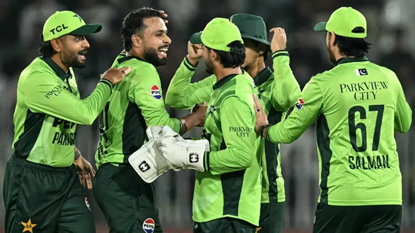 Salman Ali Agha’s century and Shaheen Shah Afridi’s three-wicket haul helped Pakistan beat Sri Lanka by 37 runs. File photo