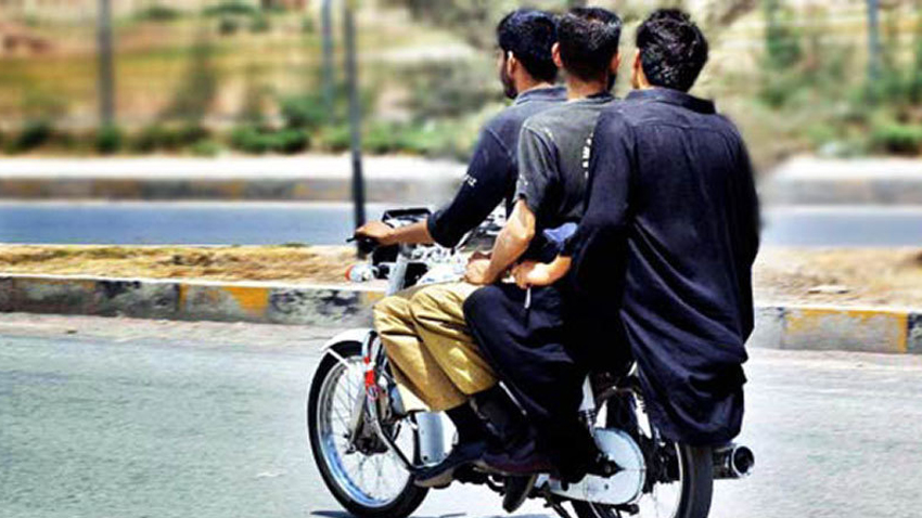 Bajaur pillion riding ban aims to prevent possible security threats. File photo