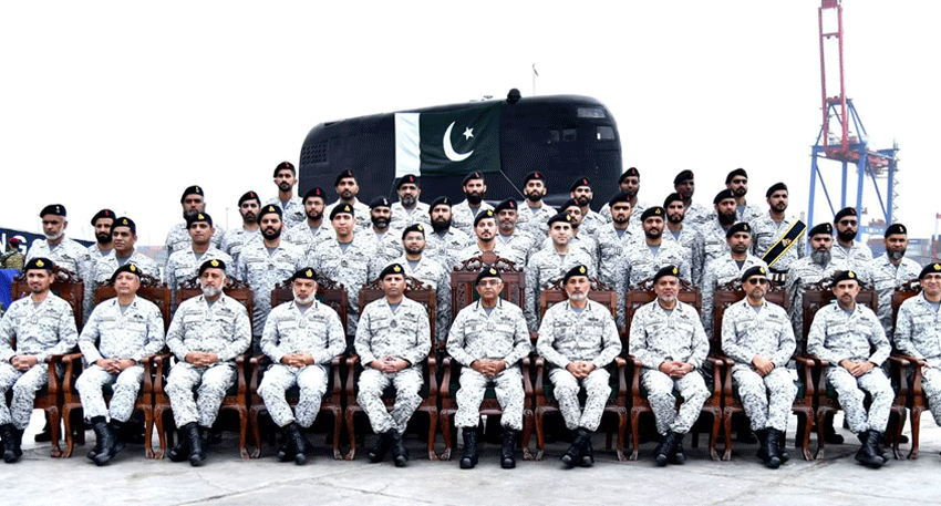 Pakistan Navy ships taking part in SEASPARK-2026 maritime exercise to test combat readiness