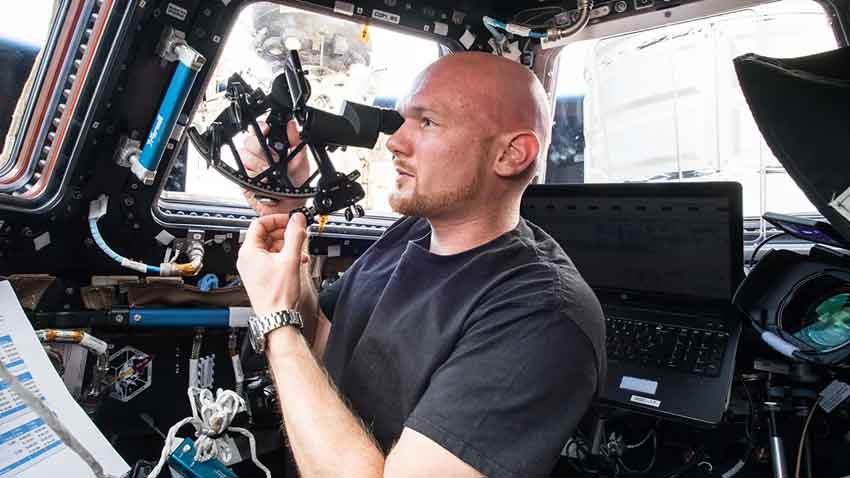 The 300-year-old sextant helping astronauts find their way home. File photo