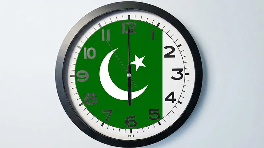Pakistan Standard Time law set for update as GMT+5 reference moves closer. File photo