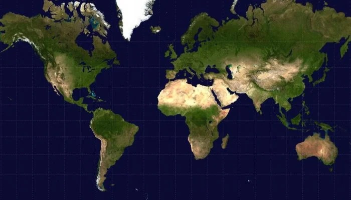 UN new world map