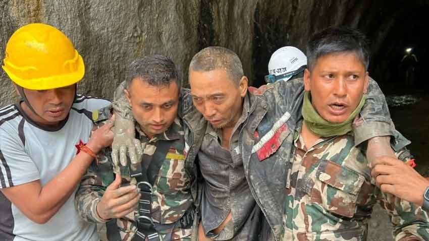 Nepal hydropower tunnels offer hope for hundreds missing in flash floods. File photo