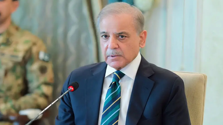 Prime Minister Shehbaz Sharif condemns Houthi attacks on Saudi Arabia. File photo