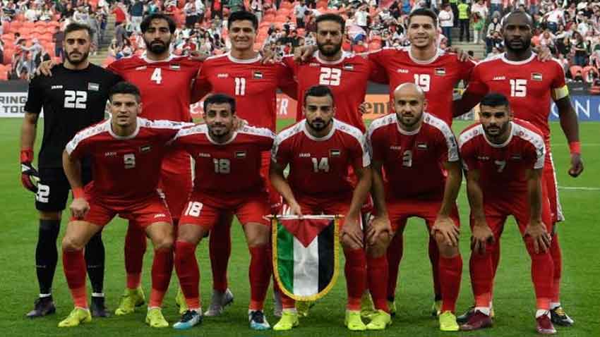 Palestinian football mark return after three years of devastating conflict. File photo