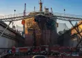 Qingdao cargo ship fire kills 25