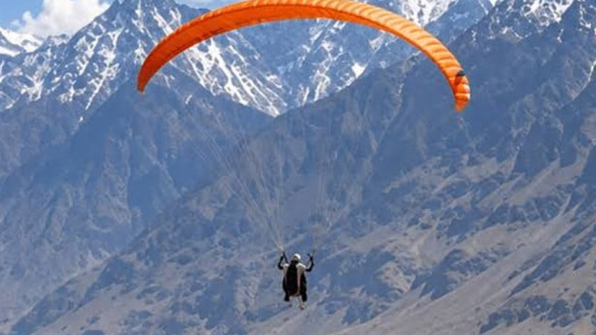 Paraglider Asif Mahmood has died after going missing during a flight in Upper Chitral. File photo