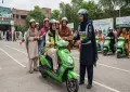 Lahore opens five scooty training schools for women, students