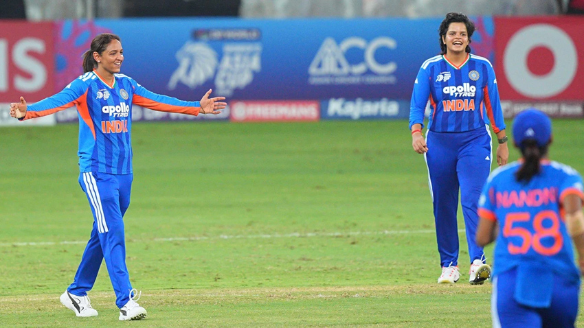 India defeated Sri Lanka by 72 runs to win the Women’s Asia Cup. File photo