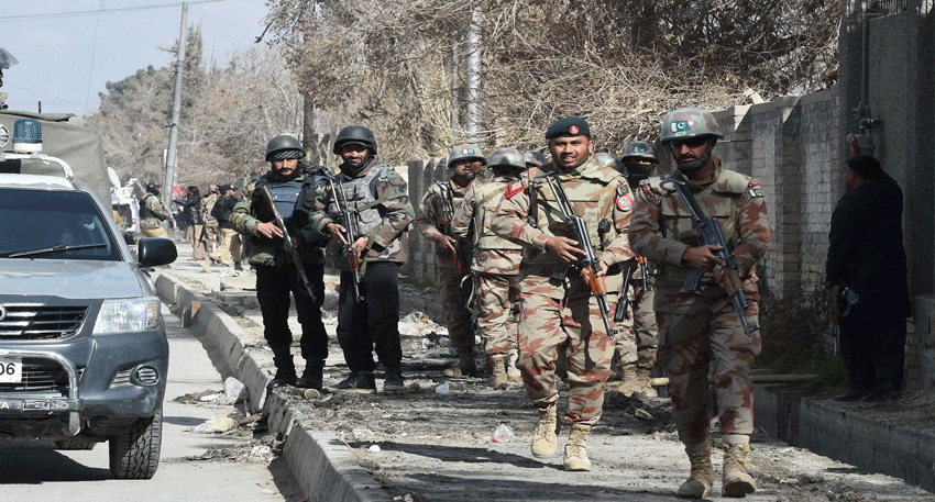 Security forces conduct operations in Balochistan, killing nine terrorists in Mastung, Pishin and Qila Abdullah.