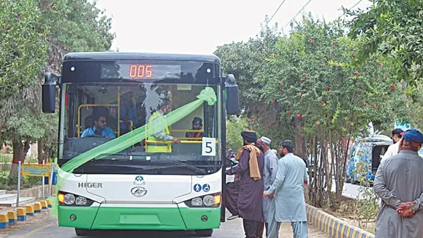 Quetta will get 17 more electric buses as authorities expand the Green Bus Service. File photo