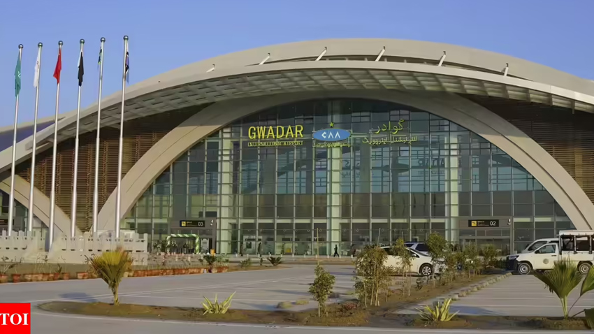 Gwadar International Airport new operating schedule. File photo