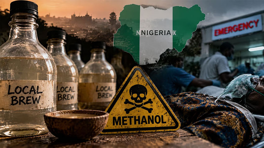 Nigeria methanol drink deaths rise to 48 after suspected poisoning. File photo