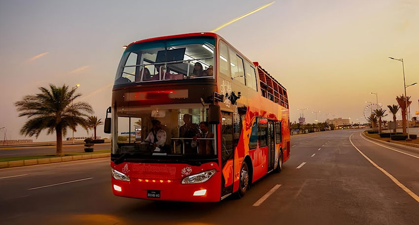 Double-decker electric buses may soon tour Islamabad’s top attractions. File photo