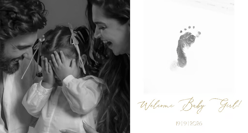 Deepika Padukone and Ranveer Singh welcome their second baby girl