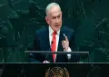 Netanyahu defends Israel at UN as dozens of delegates walk out