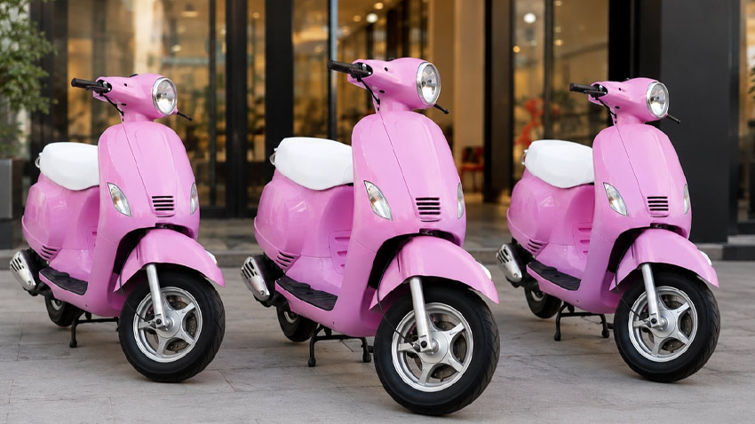 Women seeking Pink Scooties under Sindh’s electric scooter scheme must hold a permanent driving licence. File photo