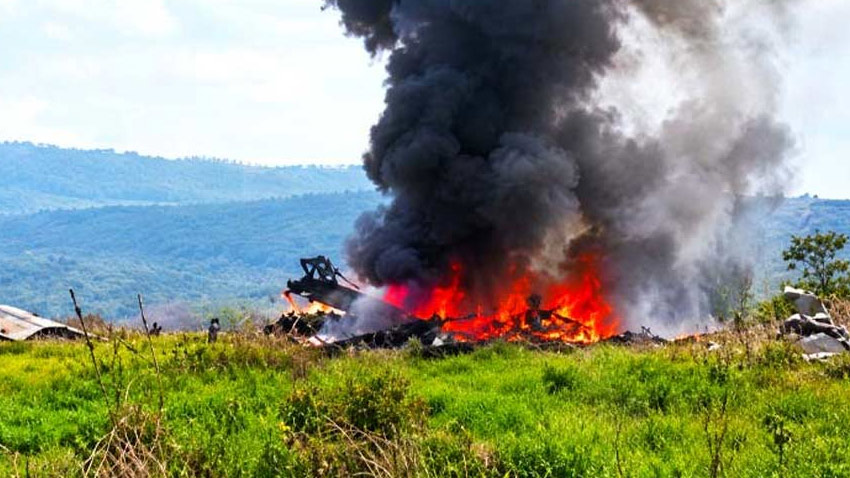 A military plane has crashed in the Democratic Republic of Congo’s Kwango province. File photo