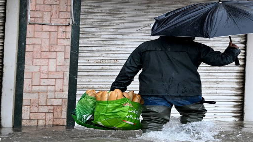 heavy rain