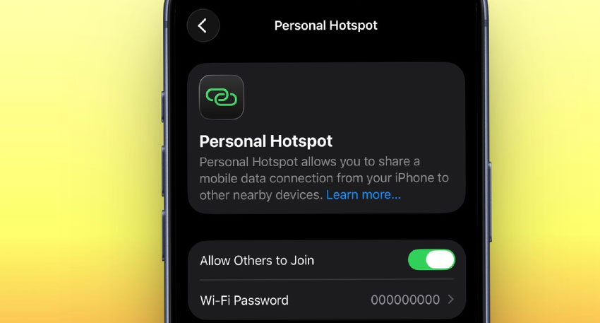 mobile hotspot security