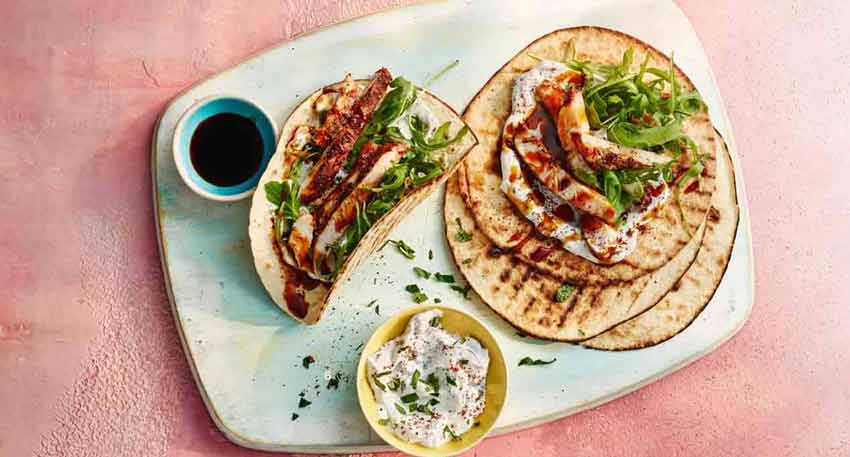 Delicious Chicken Creamy Wraps Recipe