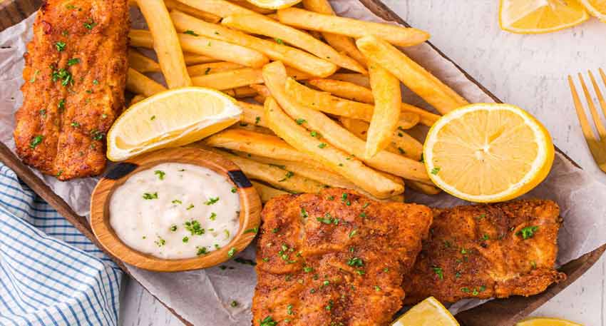 Easy and Delicious Fish and Chips Recipe for Iftar
