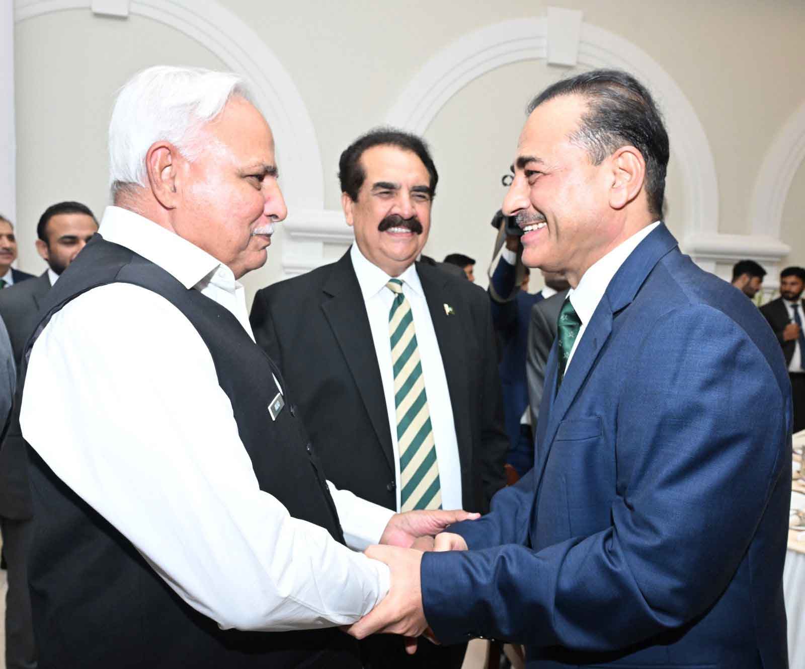 COAS General Syed Asim Munir hosted a graceful reception in honour of Pakistan Army veterans in connection with Independence Day